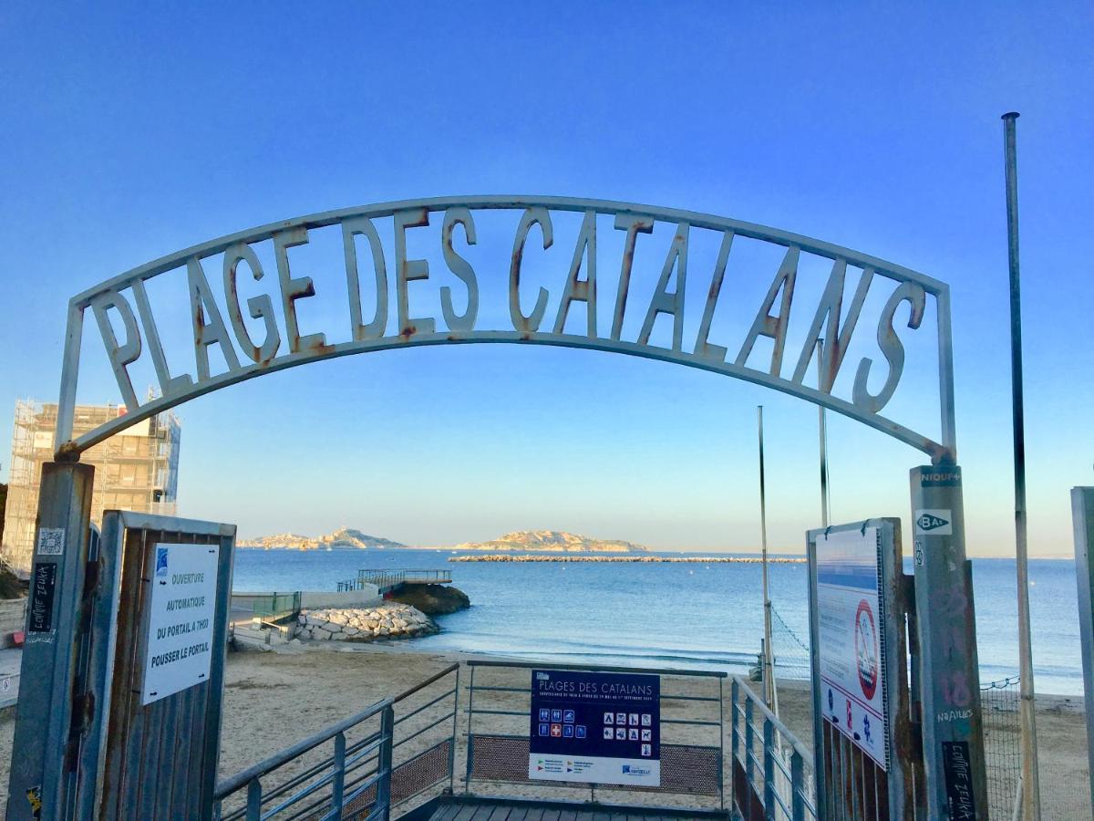 Sunny Stylish Spacious Loft In Old-Port Marseille Bagian luar foto