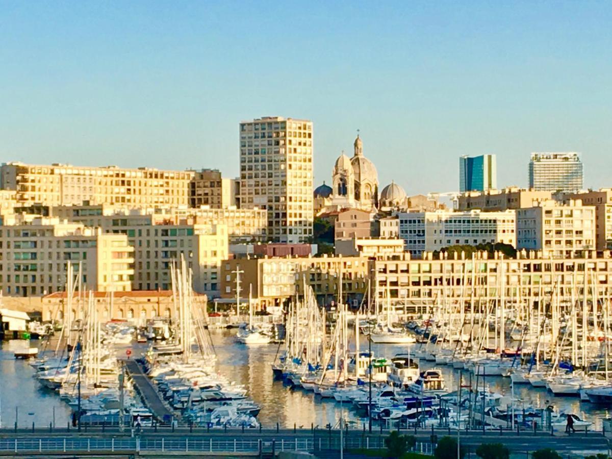 Sunny Stylish Spacious Loft In Old-Port Marseille Bagian luar foto